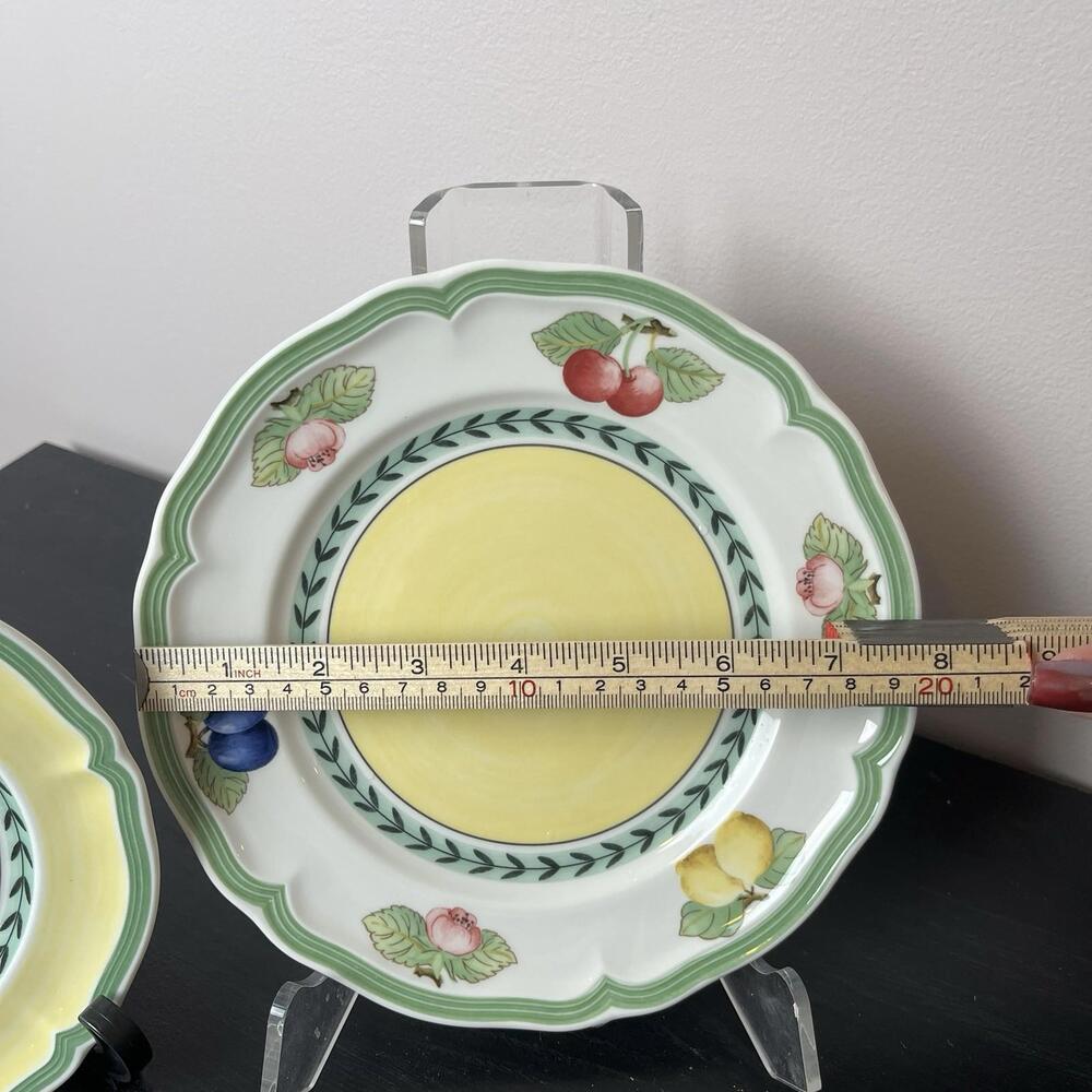 Villeroy And Boch Fleurence French Garden Salad and Bread Plates - Picture 12 of 13
